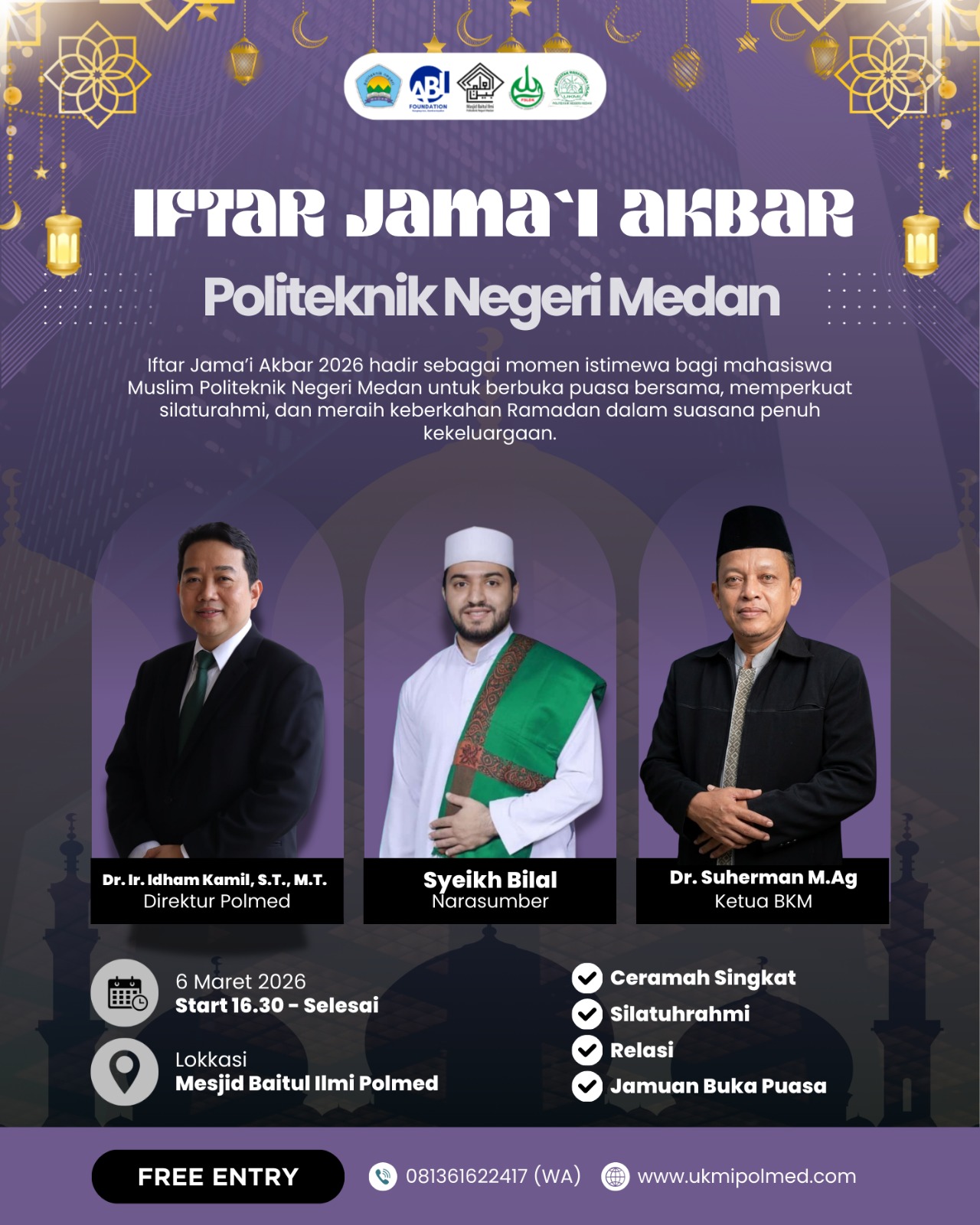 Buka Puasa Bersama Civitas Akademika